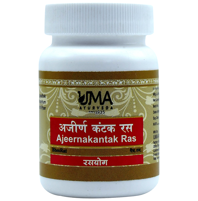 Uma Ayurveda Ajeernakantak Ras Tablet