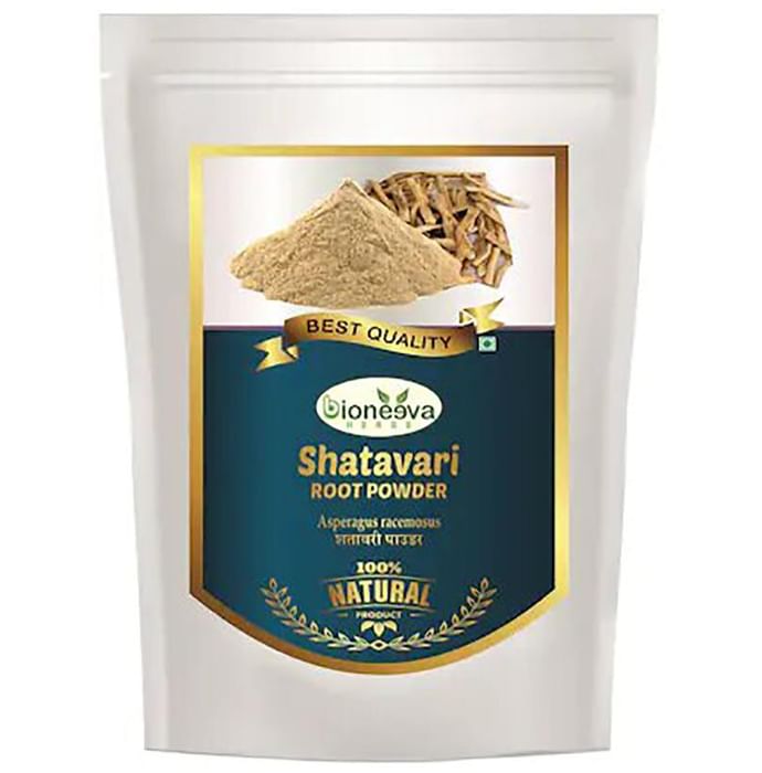 Bioneeva Herbs Shatavari Root Powder (Asparagus Racemosus)
